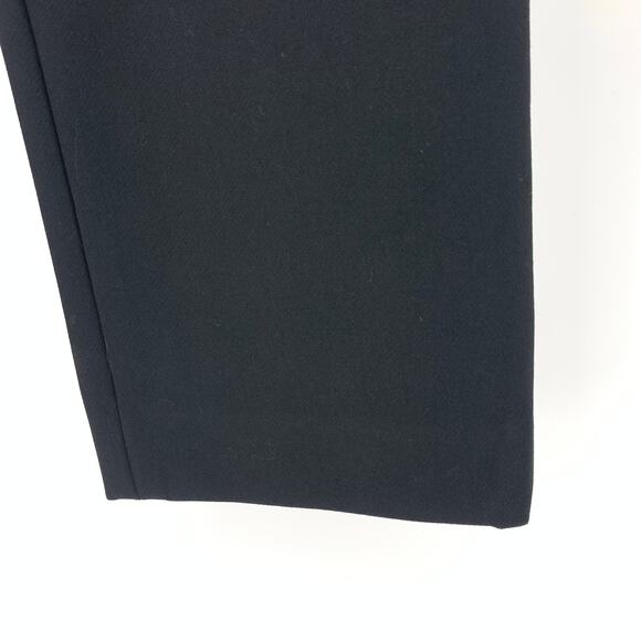 Kate Spade Women's Size 8 Black Pants Side Zip High Rise Slim Leg Ankle Length - Picture 4 of 5